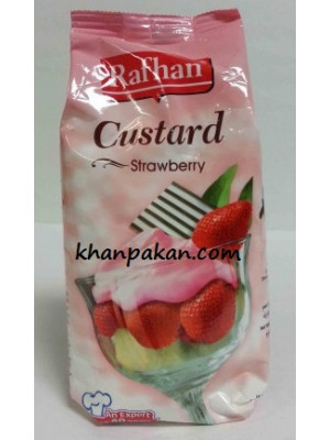 Rafhan Custard - Strawberry 300 Gm